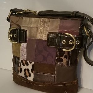 Beautiful Patchwork Coach Purse!!